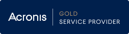 Logo Acronis partenaire GOLD